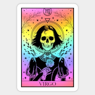 Zodiac sign tarot card Virgo Magnet